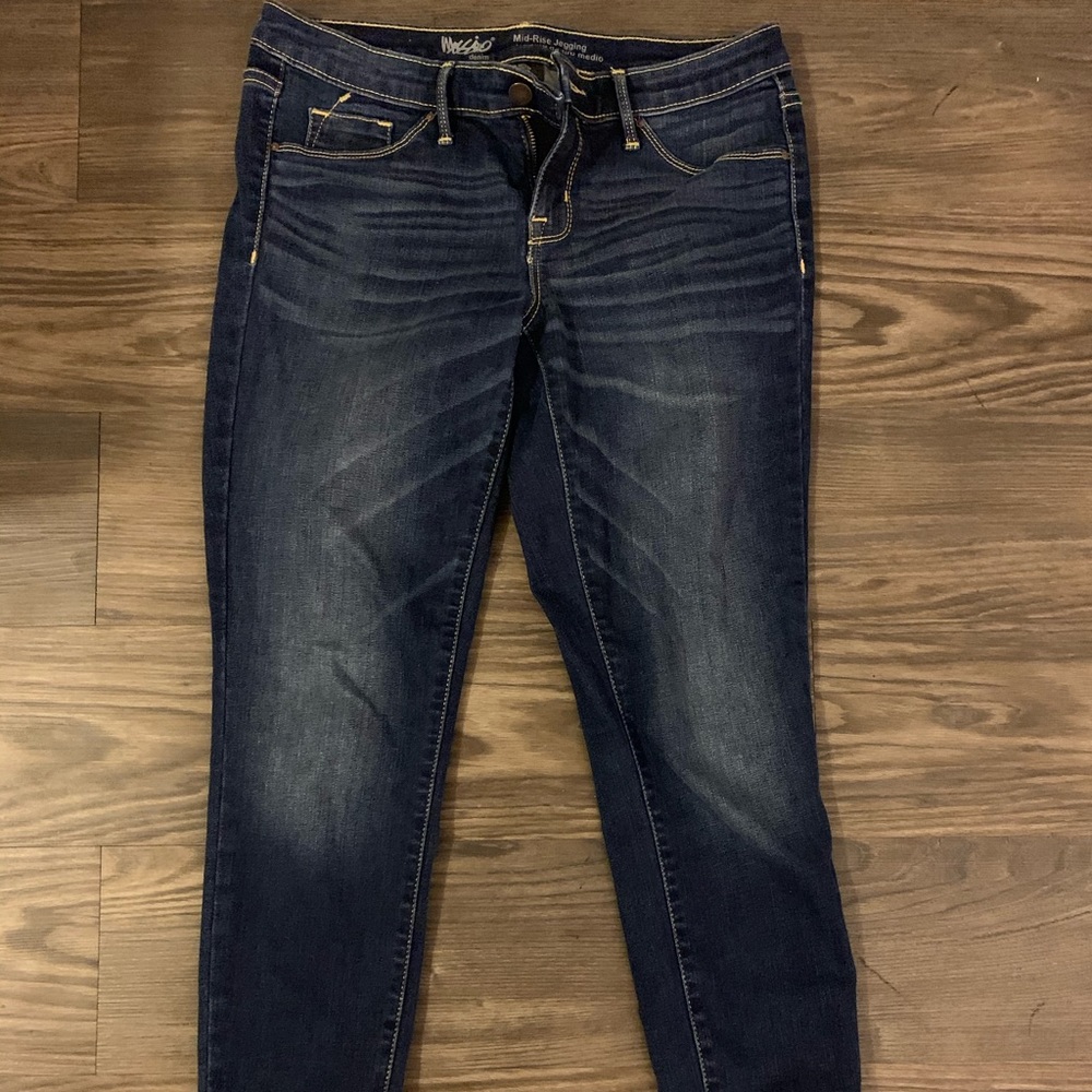 Mossimo mid-rise Jegging dark wash